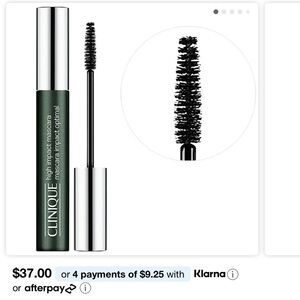 Brand New Clinique Best Selling High Impact Mascara. Black.
